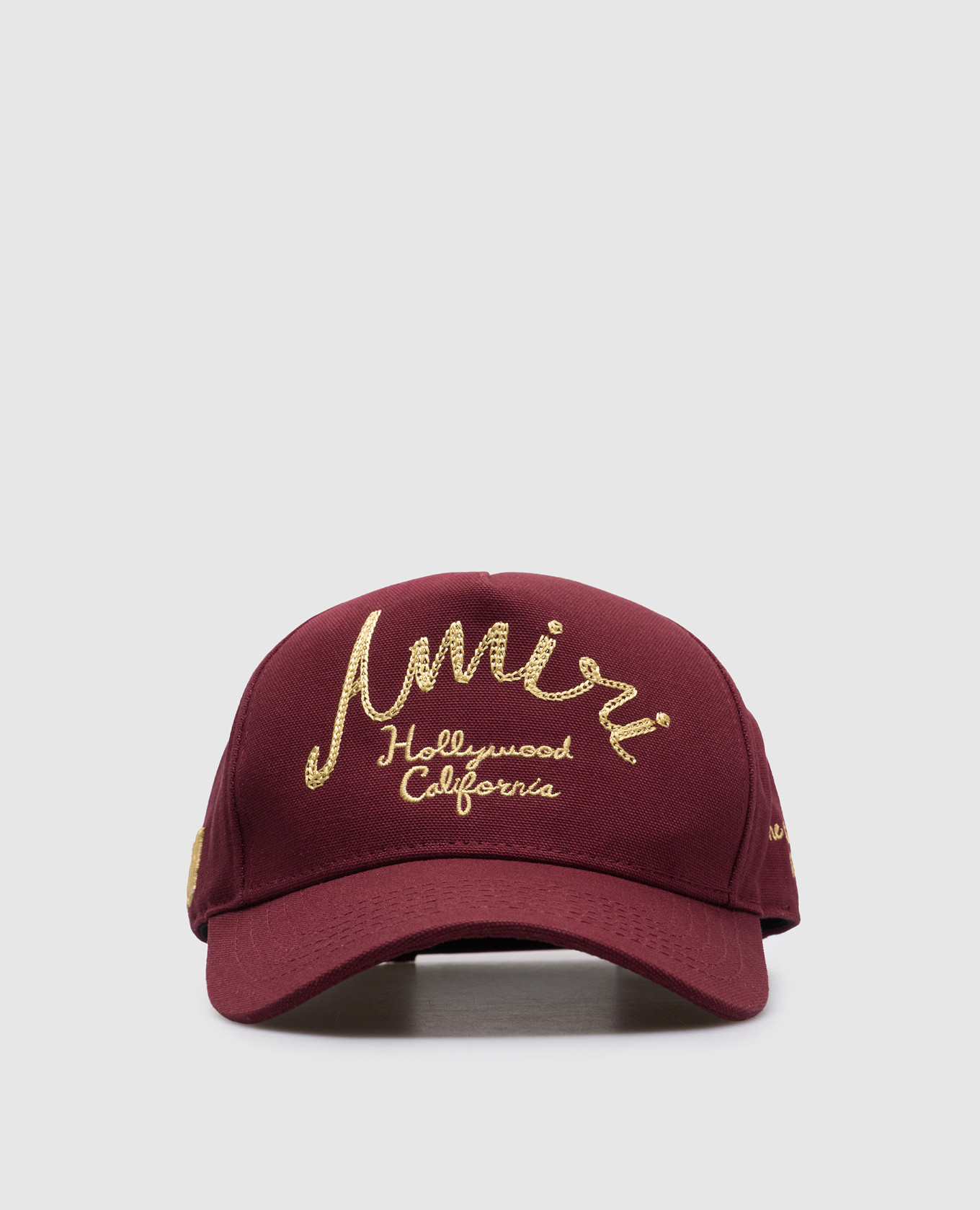 Бордовая кепка AMIRI HOLLYWOOD, Бордовый, Кепки 
Бордовая кепка AMIRI HOLLYWOOD, Бордовый, Кепки