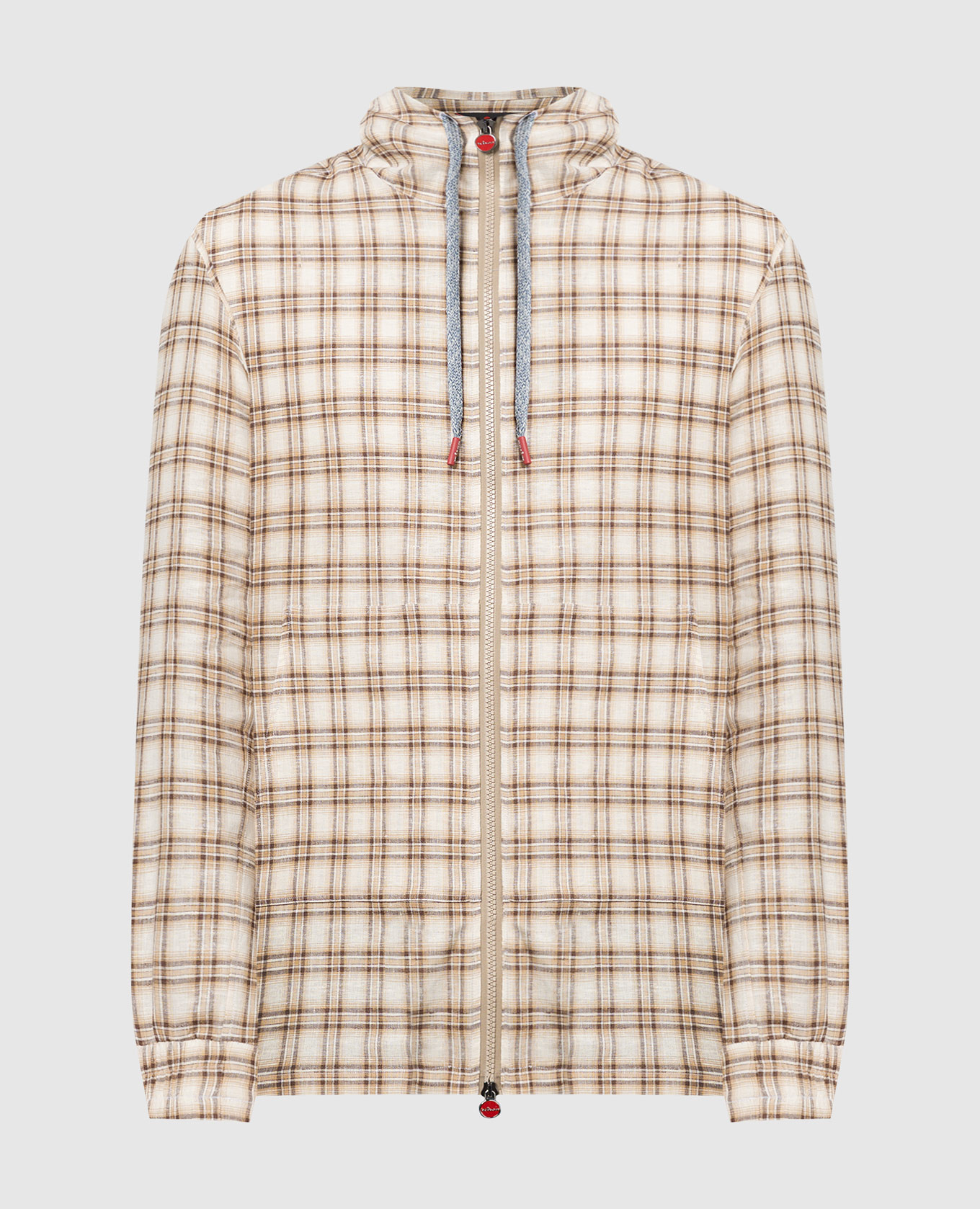 Бежевая спортивная куртка в клетку с льном, Бежевый, Спортивные куртки
Бежевая спортивная куртка в клетку с льном, Бежевый, Спортивные куртки