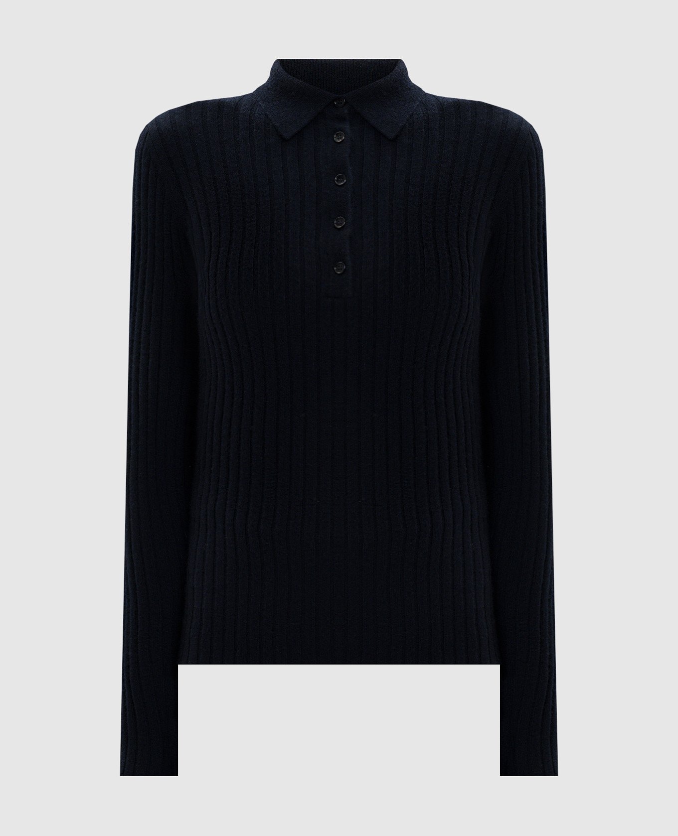 Синее поло из кашемира, Синий, Поло
Синее поло из кашемира, Синий, Поло