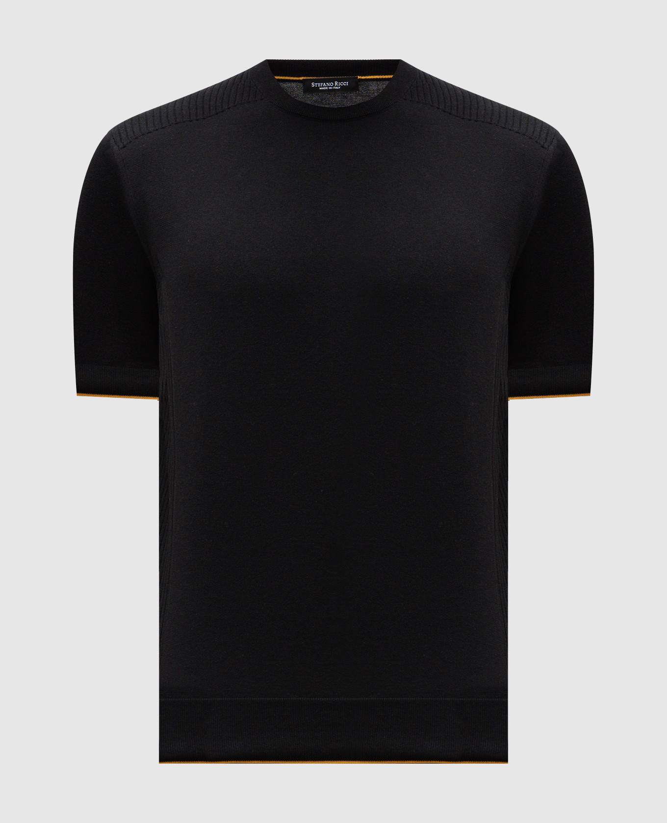 Черная футболка с вышивкой монограмм логотипа, Черный, Футболки
Черная футболка с вышивкой монограмм логотипа, Черный, Футболки