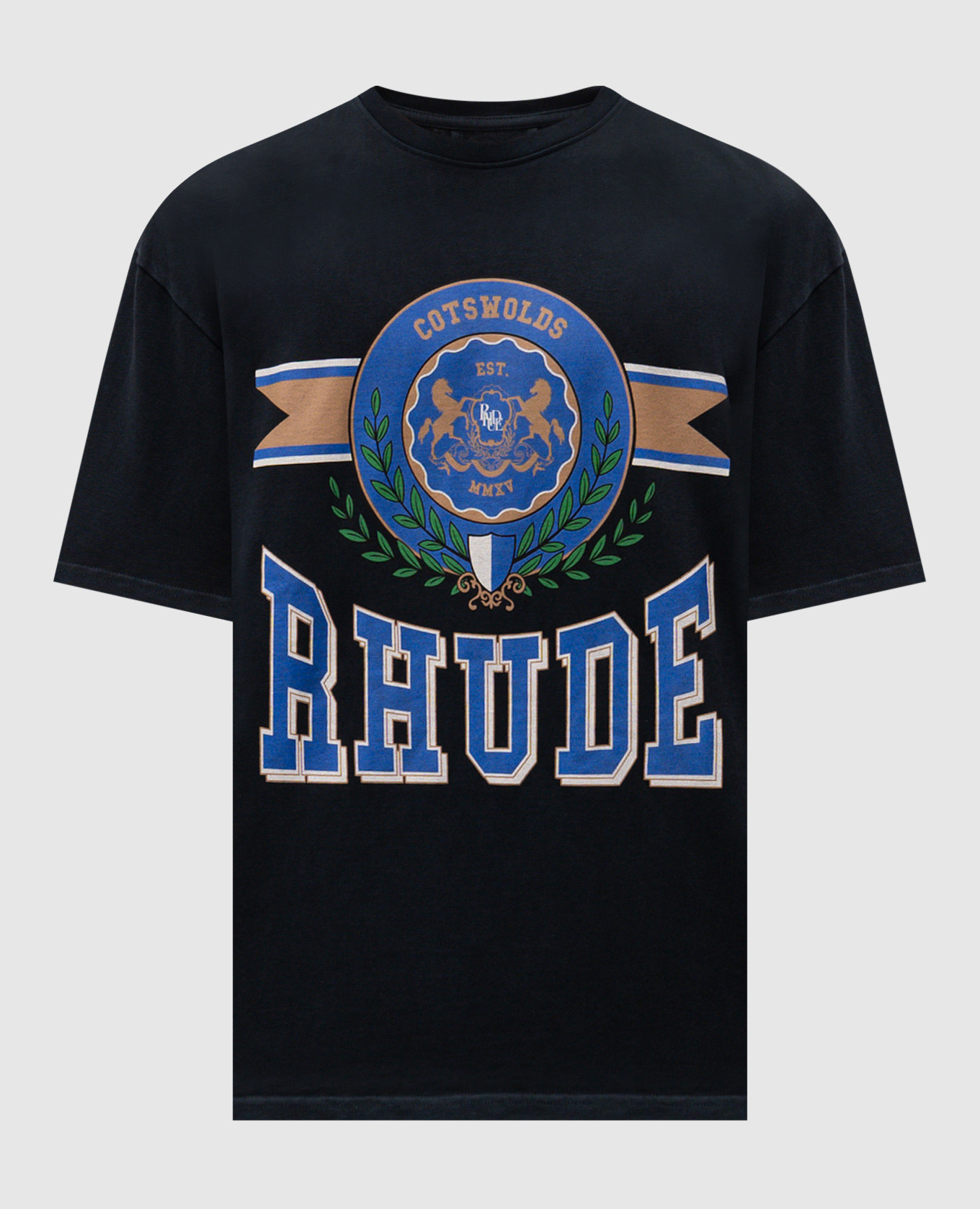 Черная футболка с принтом логотипа, Черный, Футболки
Черная футболка с принтом логотипа, Черный, Футболки