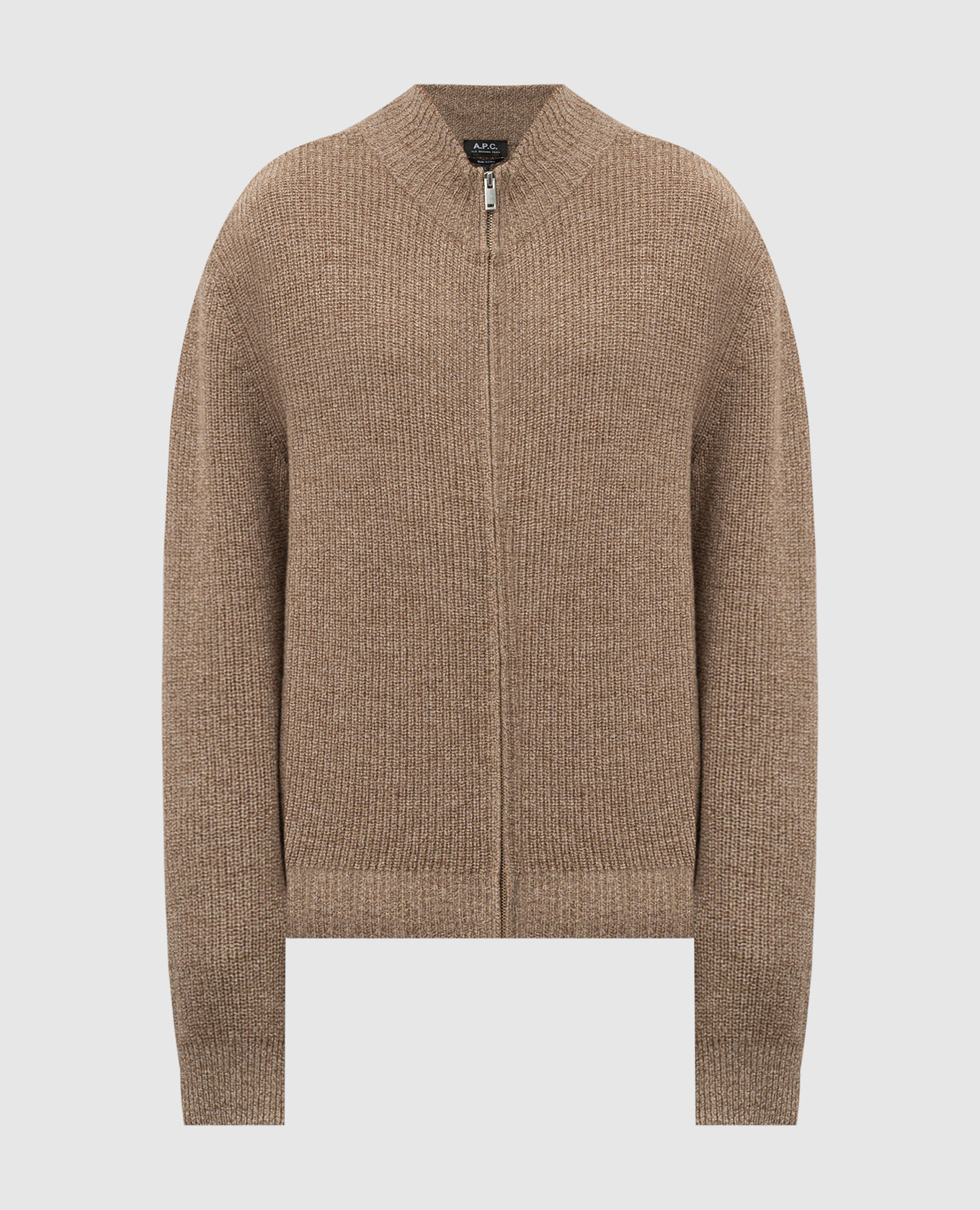 Бежевый кардиган MARRON CHINE из шерсти с логотипом, Кардиганы
Бежевый кардиган MARRON CHINE из шерсти с логотипом, Кардиганы