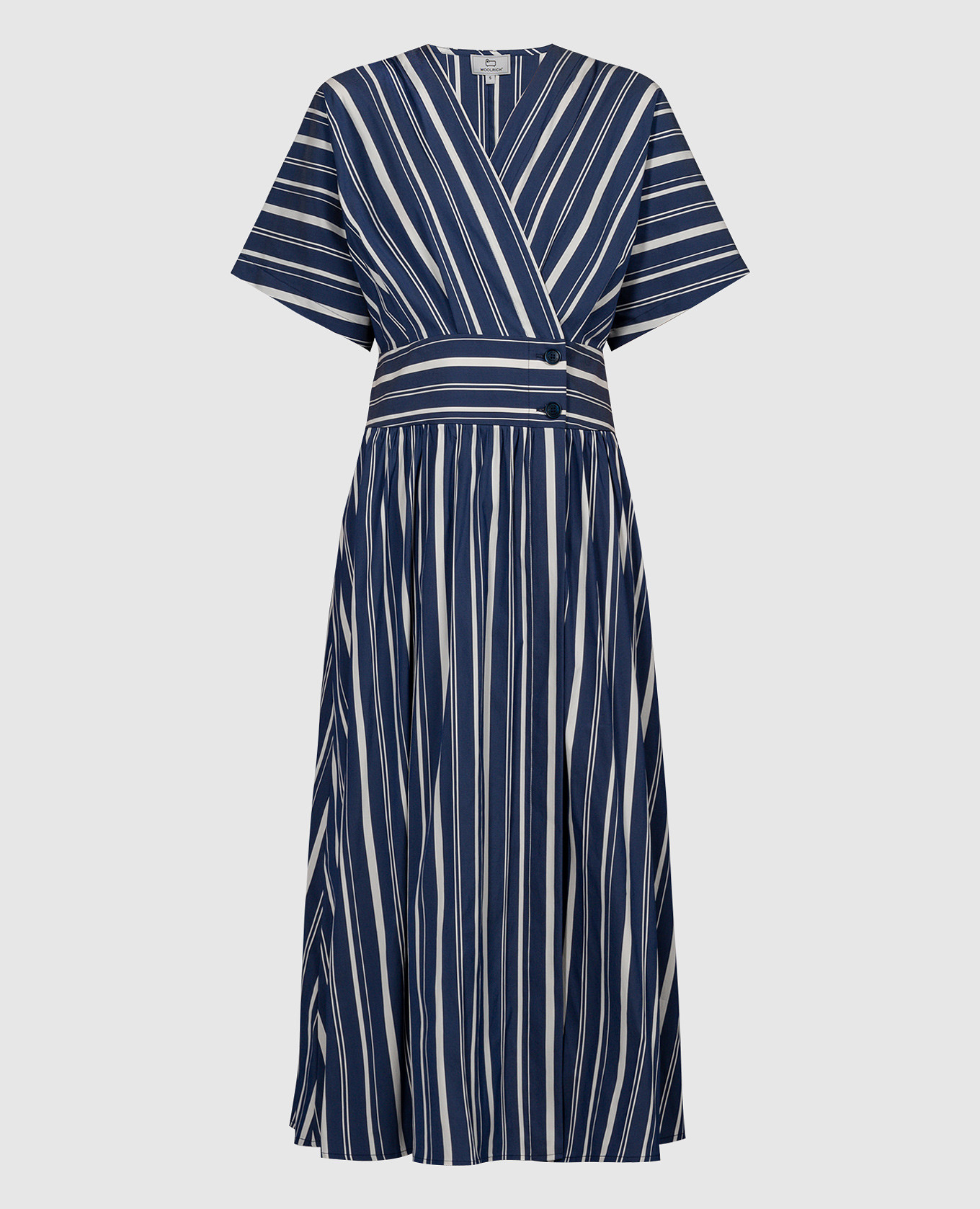 Синее платье миди на запах в полоску, Синий, Повседневные платья
Синее платье миди на запах в полоску, Синий, Повседневные платья