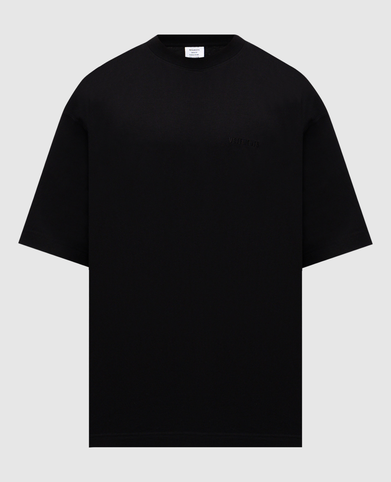 Черная футболка с вышивкой логотипа, Черный, Футболки
Черная футболка с вышивкой логотипа, Черный, Футболки