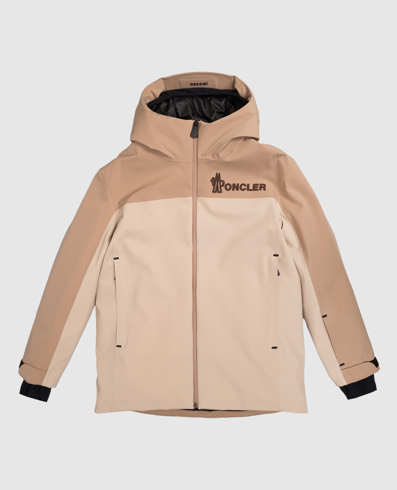 Детская бежевая горнолыжная куртка Moriond, Бежевый, Куртки 
Детская бежевая горнолыжная куртка Moriond, Бежевый, Куртки