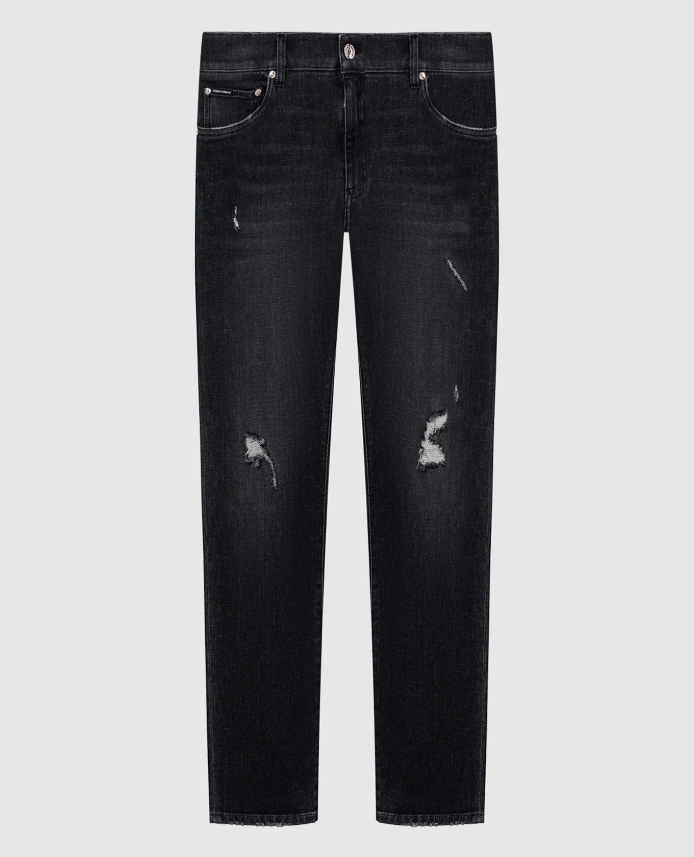 Черные джинсы с орехами с патчем логотипа, Черный, Зауженные джинсы
Черные джинсы с орехами с патчем логотипа, Черный, Зауженные джинсы