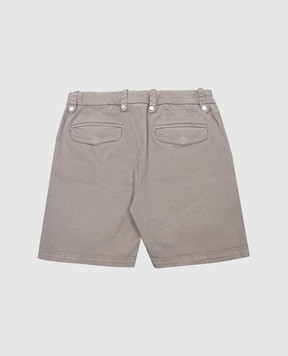 Brunello Cucinelli Детские серые джинсовые шорты B277PP908B
