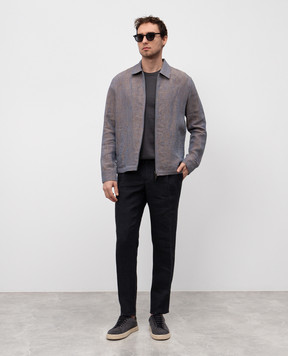 Cashmere&Whiskey Серая футболка MB003