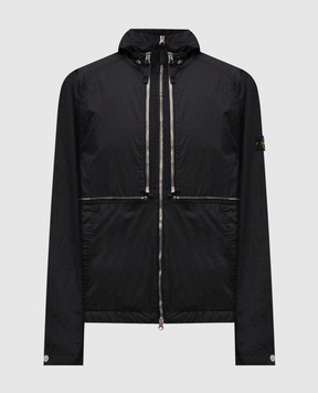 Stone Island Чорна куртка трансформер WATRO-TC IN ECONYL K1S154100020S0020