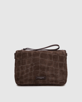 Gianni Chiarini Коричнева замшева сумка Daino BS10225CMCOCCO