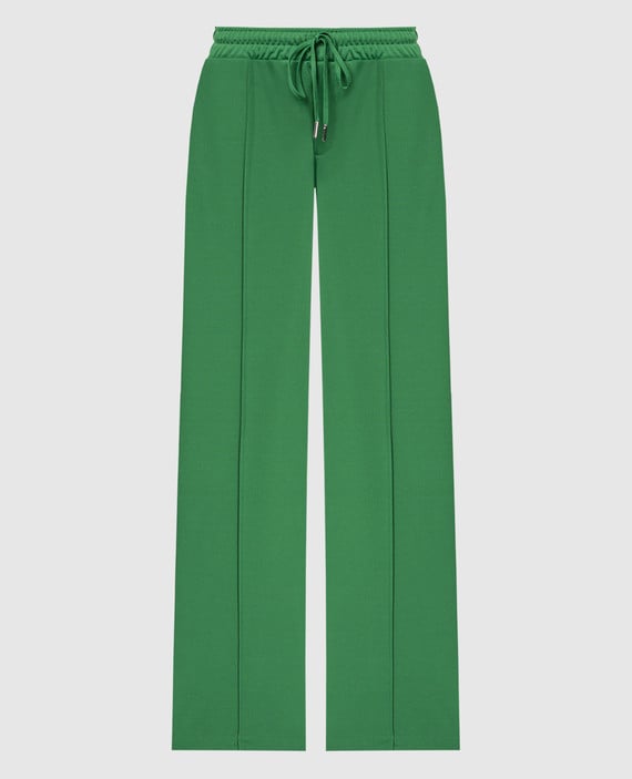 Green sports pants