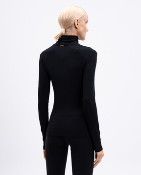 Twinset Чорний гольф з логотипом 252LI2WAA