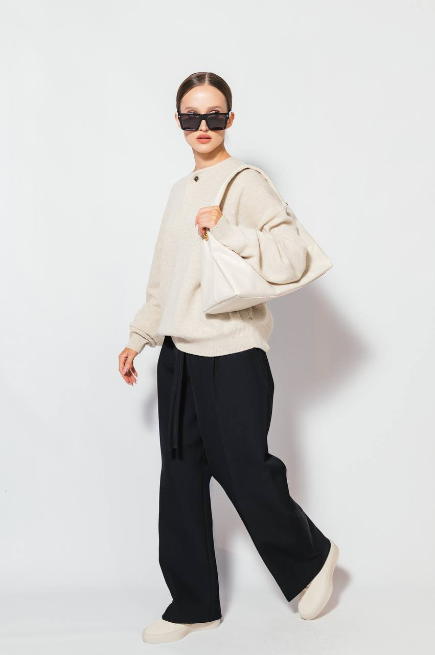 Fear of God Бежевый свитер из шерсти FGE2202041LAW изображение 6