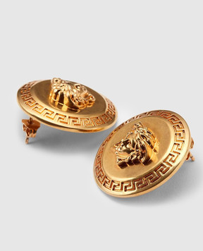 Versace Золотисті сережки Tribute Medusa DG2G411DJMT