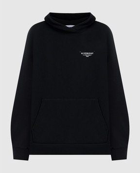 Givenchy Черные худи с принтом логотипа BWJ04TP75N