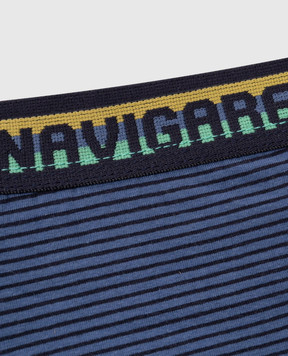 RiminiVeste Дитячі сині труси-сліпи Navigare в смужку 728ZB