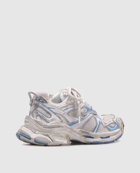 Balenciaga Белые кроссовки Runner 2.0 с винтажным эффектом 779064W3RXP