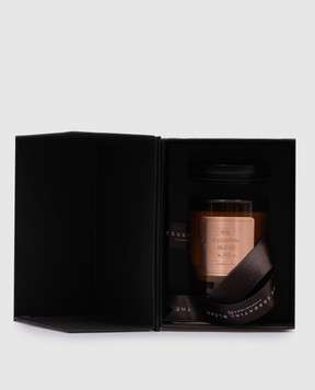 The Essential Blend Ароматизированная свеча №70А в стеклянном подсвечнике TEB25070ACAND