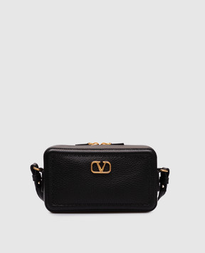 Valentino Черная кожаная сумка кросс-боди ALLTIME 7W2P0AI5RZR