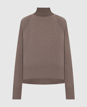 Brunello Cucinelli Коричневий светр з кашеміру M12707304