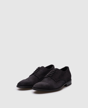 Canali Синие замшевые дерби RB01205621260