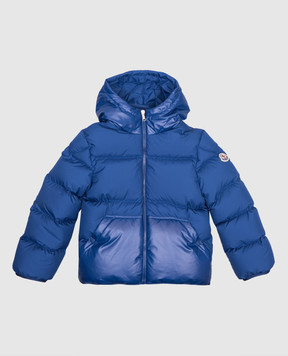 Moncler ENFANT Дитячий синій пуховик Barin J29541A0010854A811214