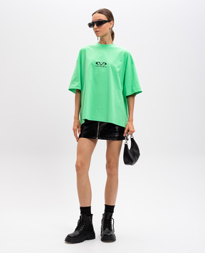 Vetements Зелена футболка з логотипом UA66TR600Ew
