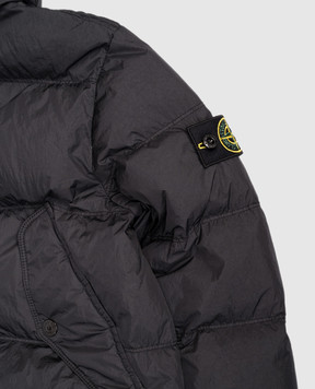 Stone Island Дитячий чорний пуховик K2S164100004S0A231012