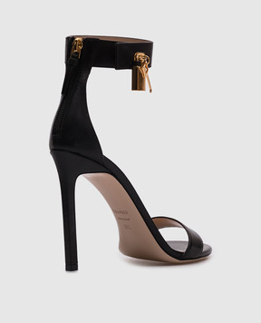 Tom Ford Черные кожаные босоножки W3673LCL002G