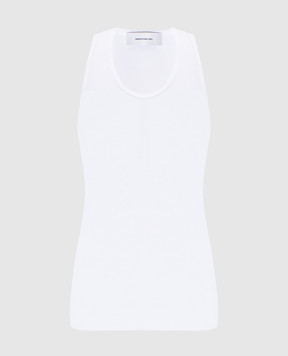 WARDROBE.NYC Білий топ в рубчик W1016R04