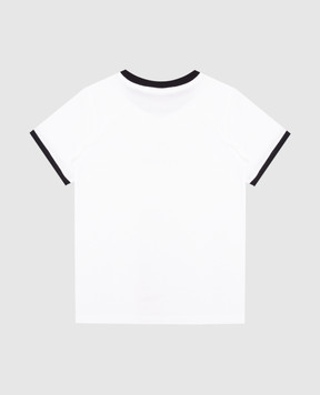 Balmain Детская футболка с логотипом BW8Q31Z0082410