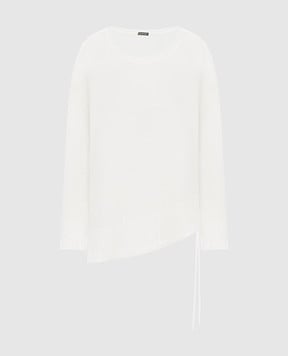 Ann Demeulemeester Білий джемпер Dorte з мохером B0012846KN058
