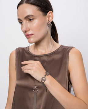Peserico Сережки з кристалами S35484C0CC703