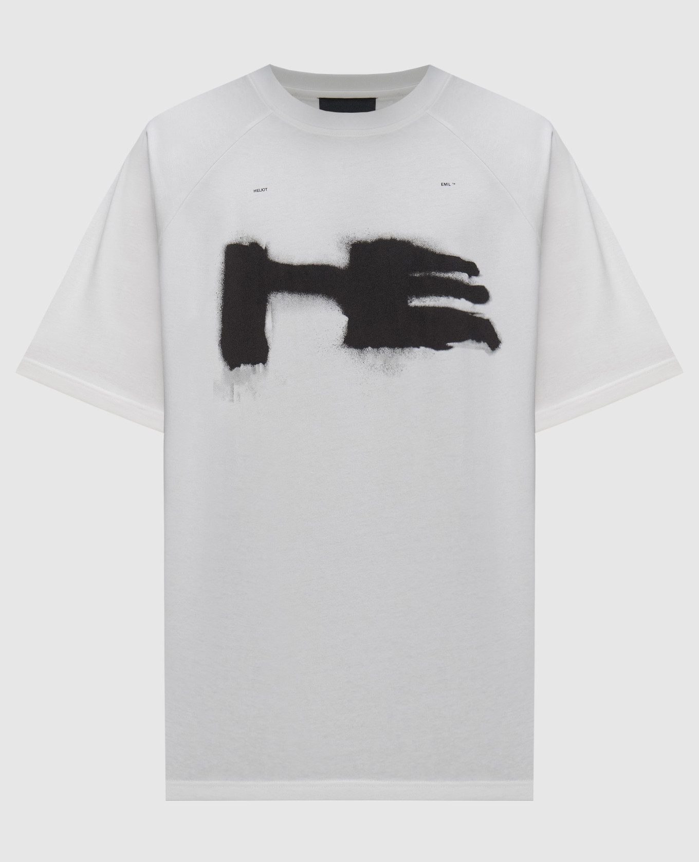 White T-shirt by Xylem with a print