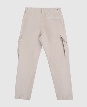 C.P. Company Детские серые брюки карго COP004LRC061014