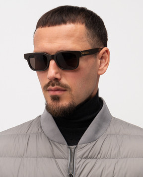 Bottega Veneta Коричневі сонцезахисні окуляри 845795V2Q30