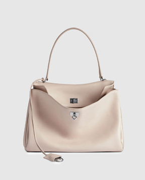 Balenciaga Бежева шкіряна сумка Rodeo 7897722AA4U