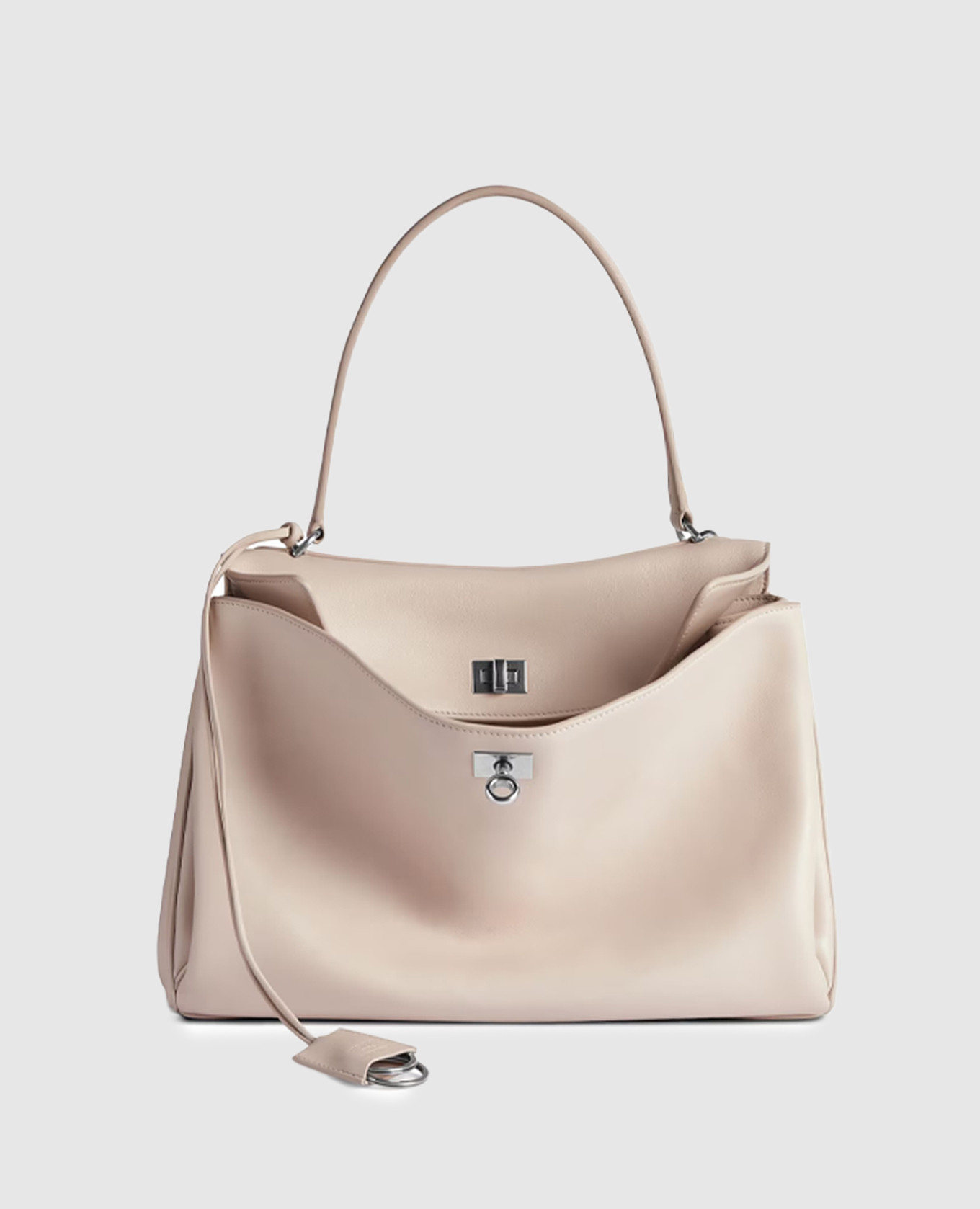 

Бежевая кожаная сумка Rodeo, Бежевый, Сумки на плечо