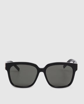 Saint Laurent Черные очки с монограммой 543514Y9901
