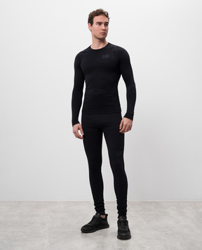 Maison Margiela MM6 Чорні легінси MM6 x Salomon SH0KA0033M20038