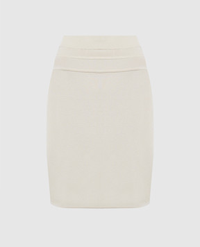 Tom Ford Бежевая юбка с логотипом GCK163YAX618