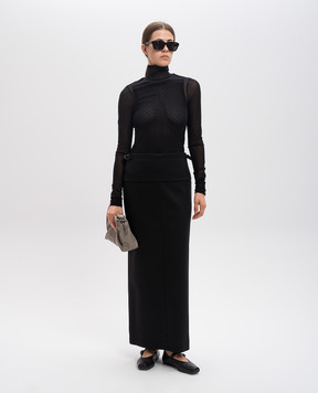 PROENZA SCHOULER Чорна спідниця Adriana з вовни R2445001AW149