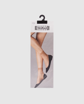 Wolford Чорні шкарпетки Nude 8 Den 40205