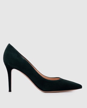 Gianvito Rossi Зеленые туфли замшевые GIANVITO G2458085RIC