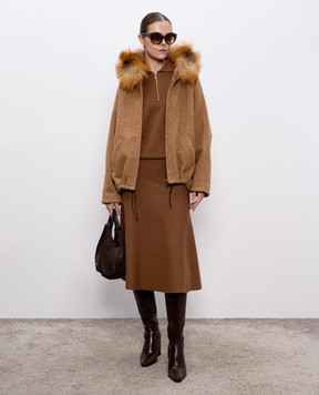 Max Mara Коричнева спідниця GIUSY GIUSY