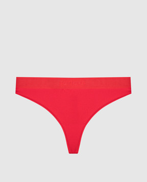 Tom Ford Красные трусики-тонг с логотипом узором KNJ009JEX166