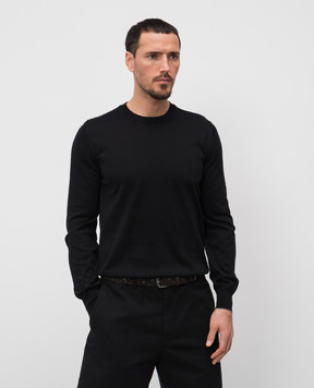 Brunello Cucinelli Чорний джемпер M2900100