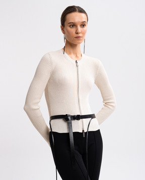 Ann Demeulemeester Чорний шкіряний пояс Fina B0012465LT128