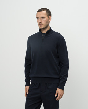 Loro Piana Синий джемпер из кашемира FAN1203