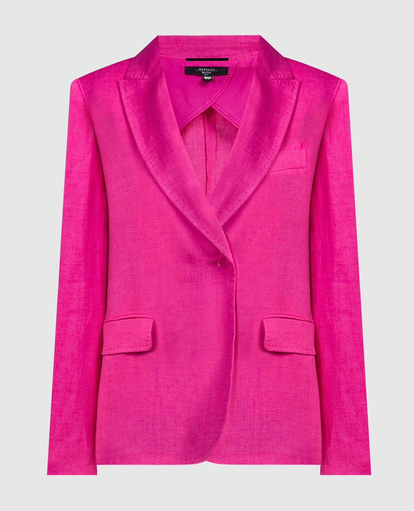 NALUT pink linen jacket